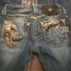 Miss Me jeans distressed size 25